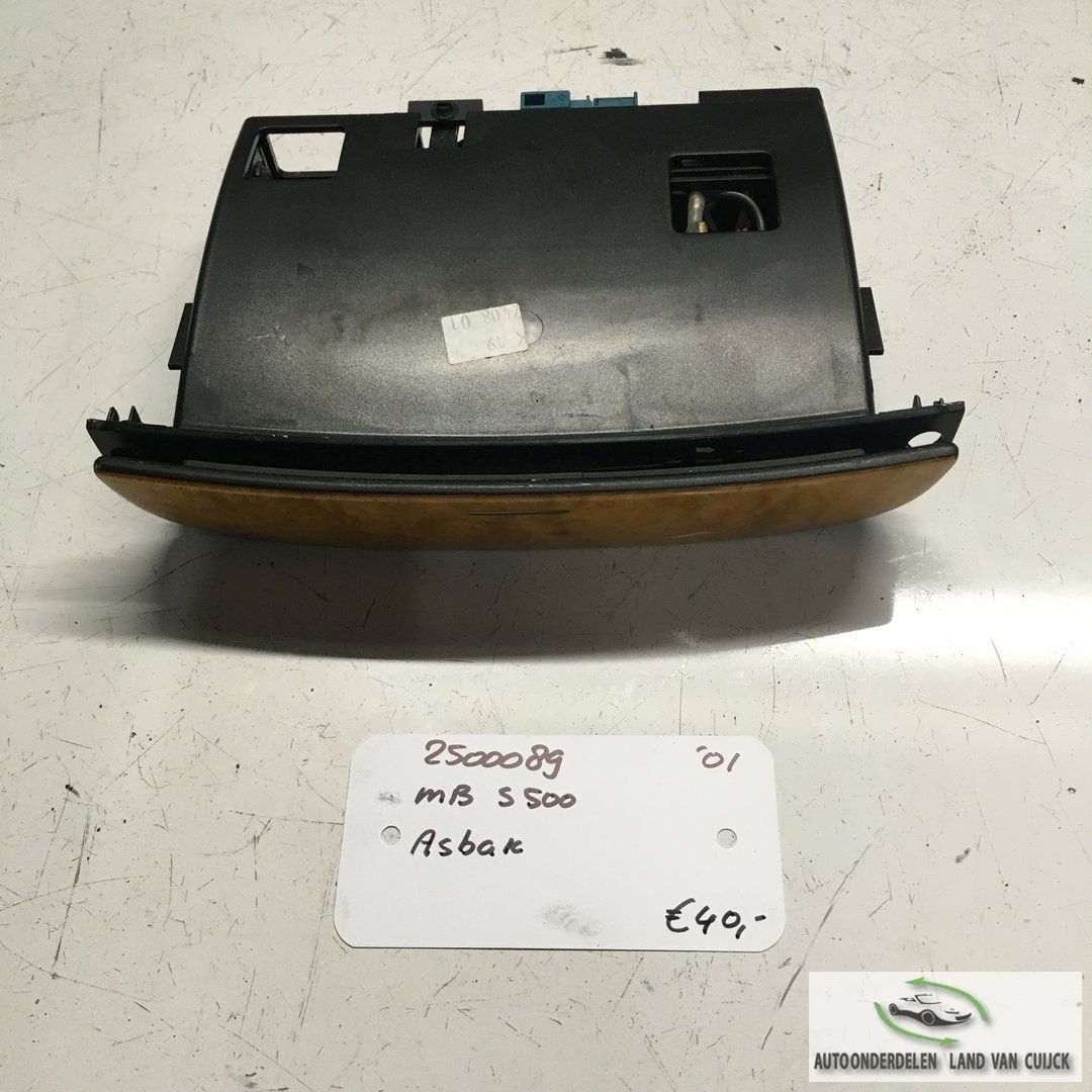 Mercedes S500 2001 25000098 Asbak, Gebruikt, -, -, Ophalen of Verzenden