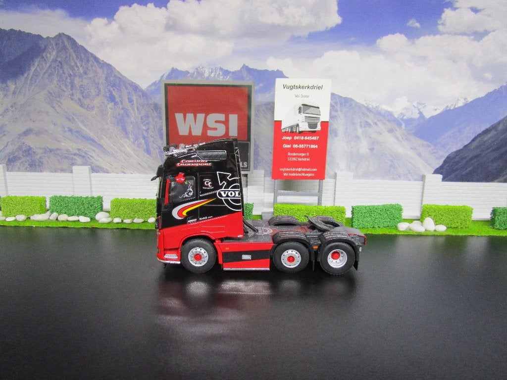 wsi 01-2999 volvo fh4 globetrotter 6x2 carlinn, Ophalen of Verzenden, Nieuw, Bus of Vrachtwagen, Wsi