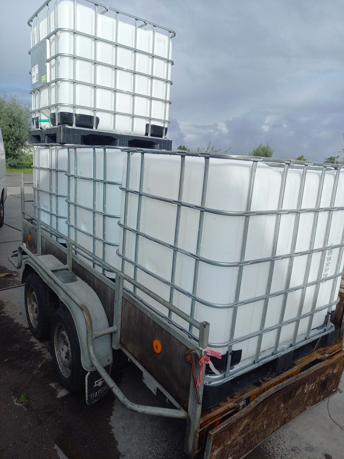 IBC 1000LITER/WATERVAT/SLOWFEEDER/SCHROOTBAK, 150 liter of meer, Ophalen of Verzenden