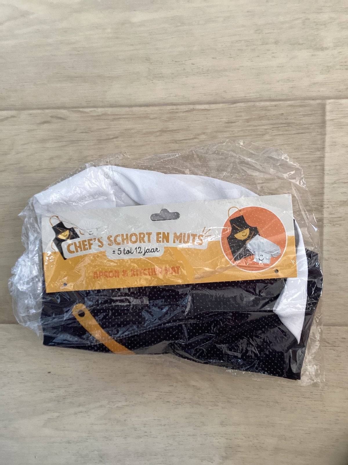 Chefs Schort en Muts 2 keer Nieuw, Jumbo, Ophalen of Verzenden