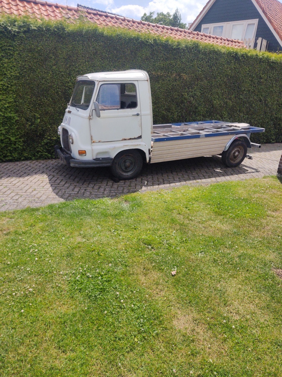 Renault estafette pic up 1971 project, Voorwielaandrijving, Grijs, Zilver of Grijs, Hatchback