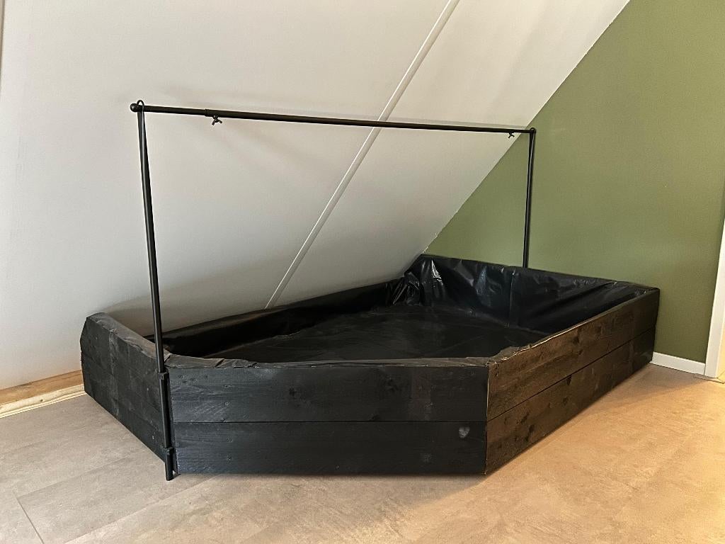 Moestuinbak - Kweekbak, Ophalen, Minder dan 30 cm, 100 cm of meer, Rechthoekig