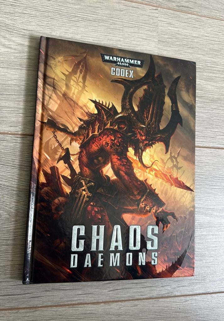 Warhammer 40k Chaos Daemons codex #2, Ophalen of Verzenden, Zo goed als nieuw, Warhammer