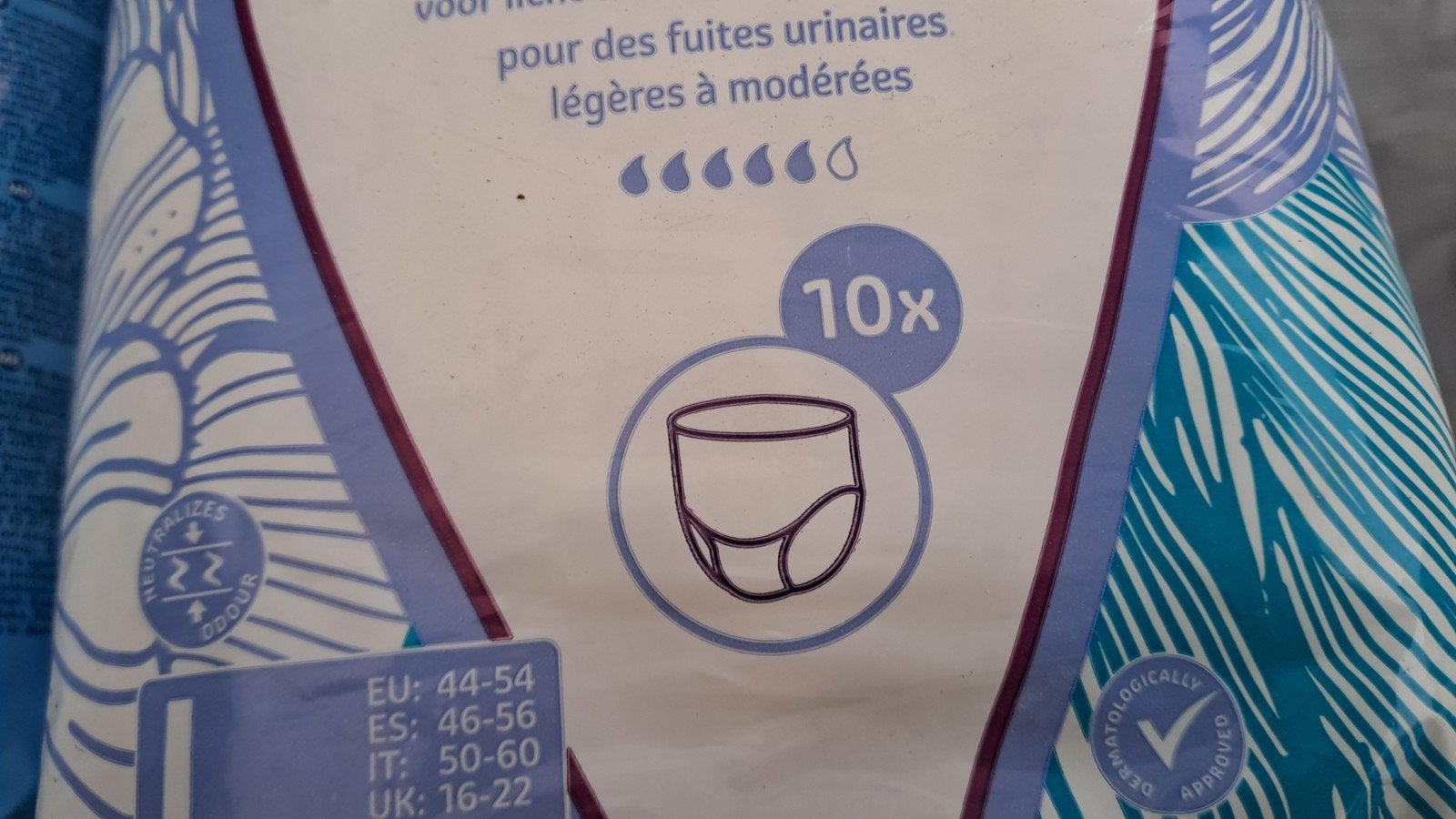2x pants maat L Tena/Kruidvat, Onbekend, Nieuw, Ophalen of Verzenden, Onbekend