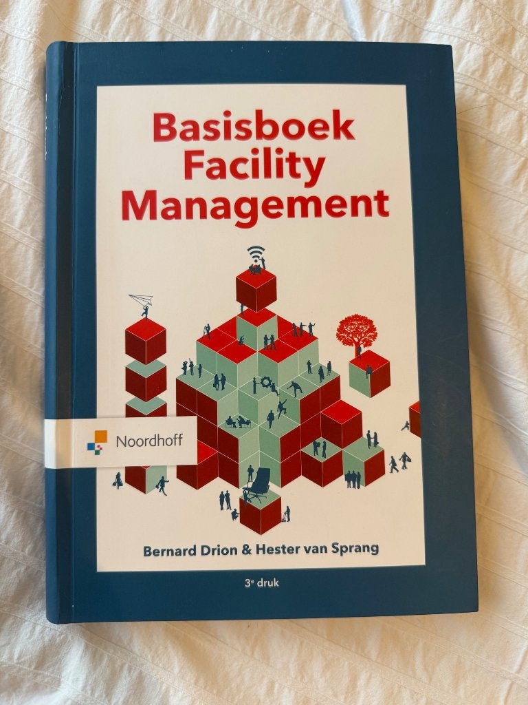 Basisboek facility management, Overige vakken, Drion & van sprang, Ophalen of Verzenden, Zo goed als nieuw