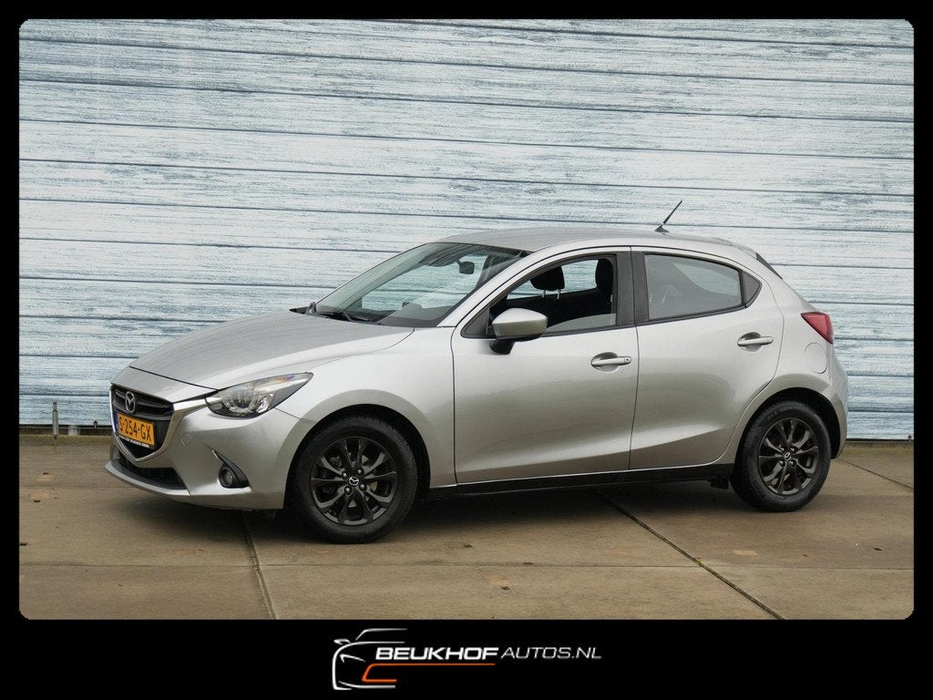 Mazda 2 1.5 Skyactiv-G GT-M Automaat Sport Cruise Navigatie, Auto's, Stof, 4 cilinders, Bedrijf, Automatische klimaatregeling