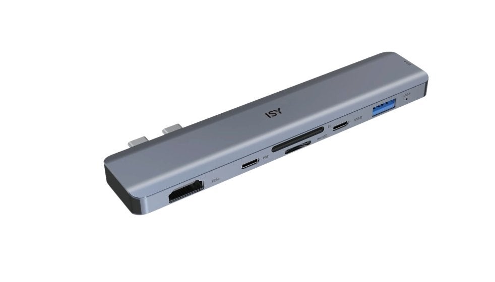 ISY IAD 1021-1 Multiportadapter, Computers en Software, Dockingstations, Harde schijf, Ophalen of Verzenden, Zo goed als nieuw