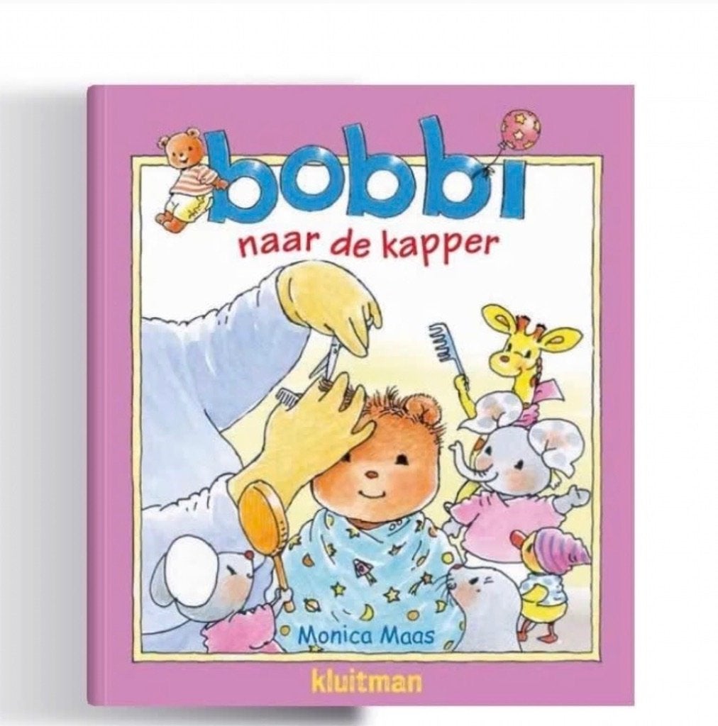 MAXI Bobbi naar de Kapper Peuterboek Boek Knippen Kinderboek, Ophalen of Verzenden, Nieuw, Monica Maas, Prentenboek