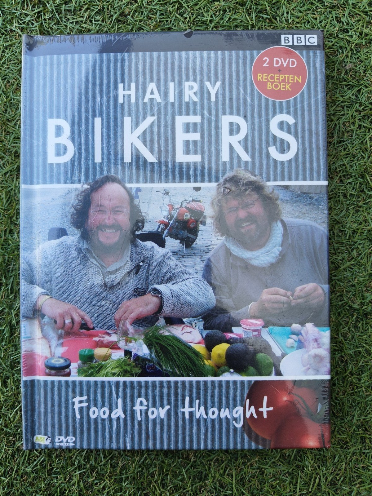 Hairy Bikers: Food for Thought (2 DVD + Receptenboek), Inclusief boekje, Engels, Alle leeftijden, Nederlands