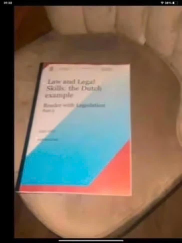 LAW and legal Skilss, The Dutch Example Reader With part 2, Verzenden, Alpha, WO