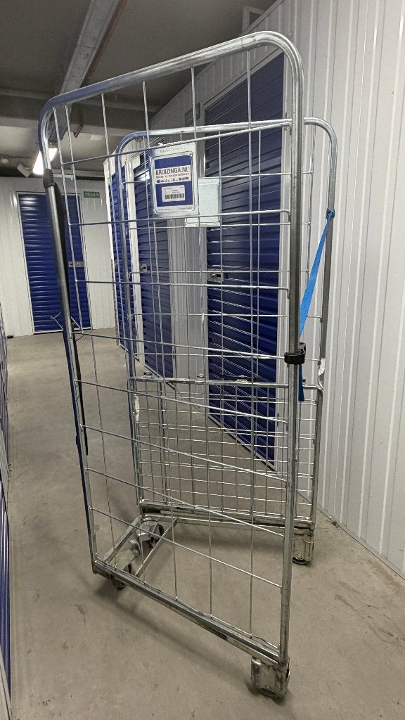 Rolcontainer (2-heks nestbaar), Minder dan 60 liter, Ophalen, Gebruikt, Transportkar