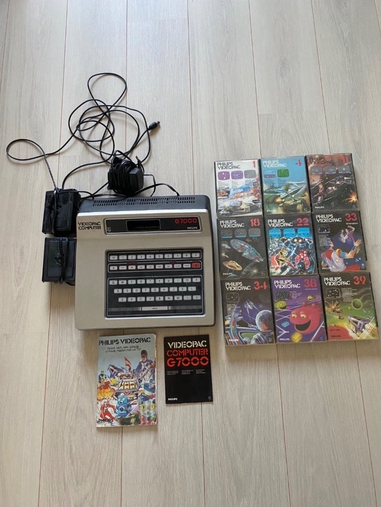 Philips G7000 Retro spelcomputer, Ophalen, Vintage computer