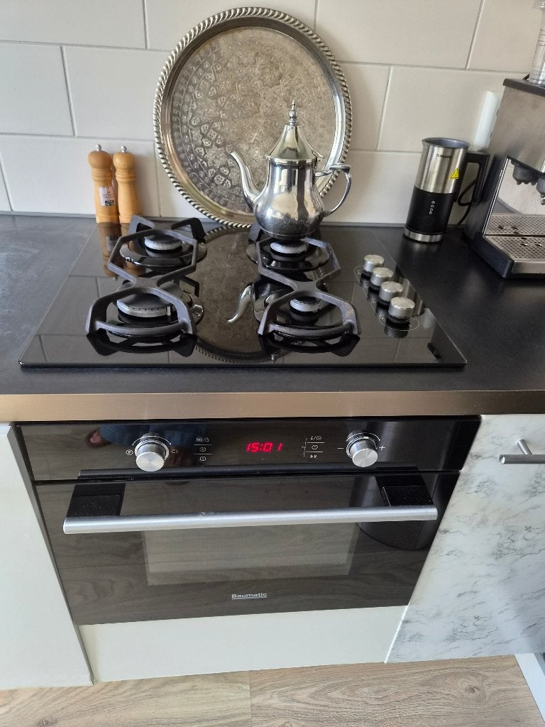 Combimagnetron/oven Baumatic, Ophalen, 45 tot 50 cm, Combi-oven, Inbouw