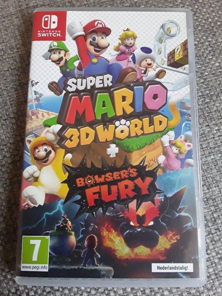 Nintendo Switch Game Super Mario 3D World + Bowser's Fury, Spelcomputers en Games, Games | Nintendo Switch, Avontuur en Actie