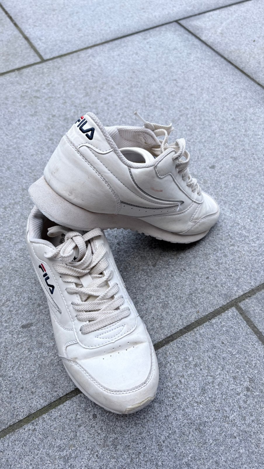 Fila womens sneakers, Ophalen, Gedragen, Wit, Sneakers of Gympen