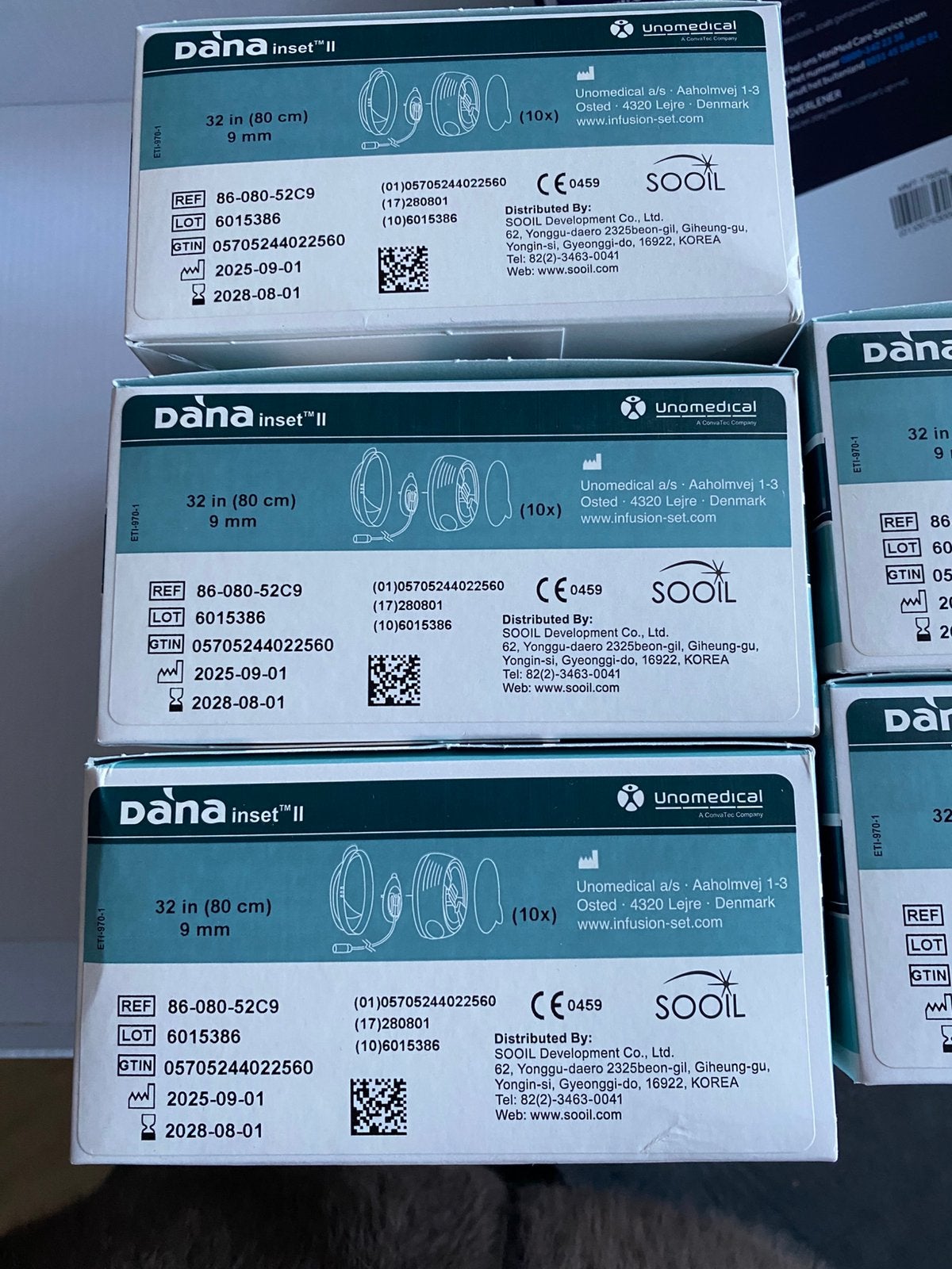 Dana insert 5x, Ophalen of Verzenden, Zo goed als nieuw