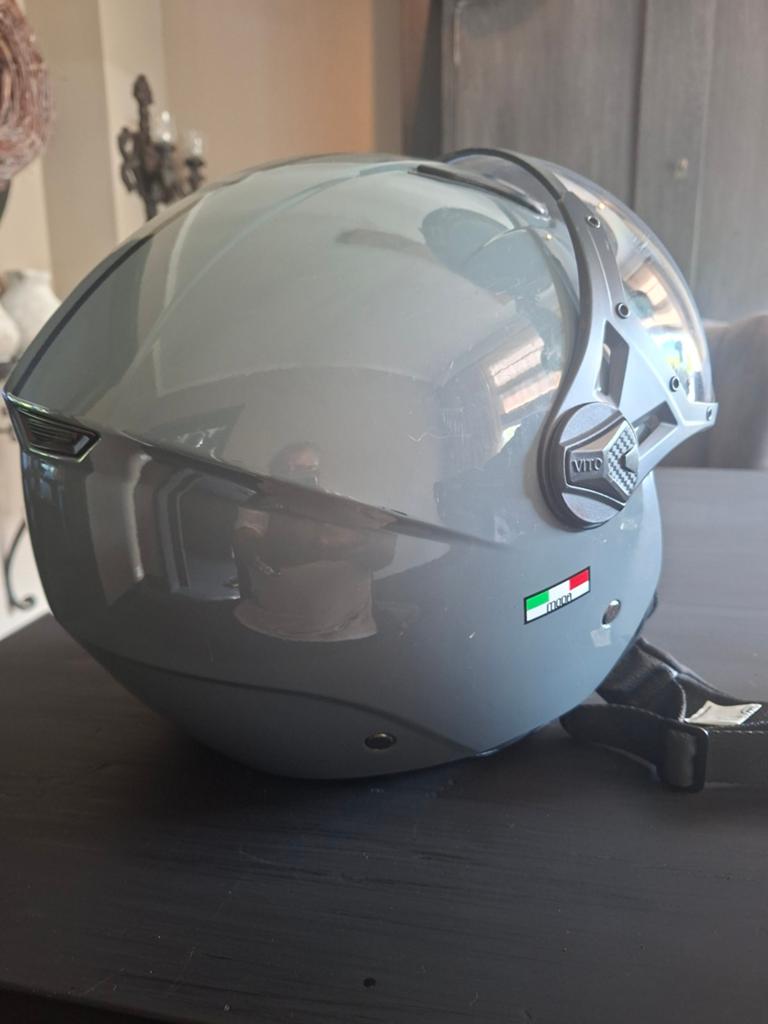Helm Maat XL 60cm Kleur grijs, Ophalen of Verzenden, Nieuw, Extra large of groter