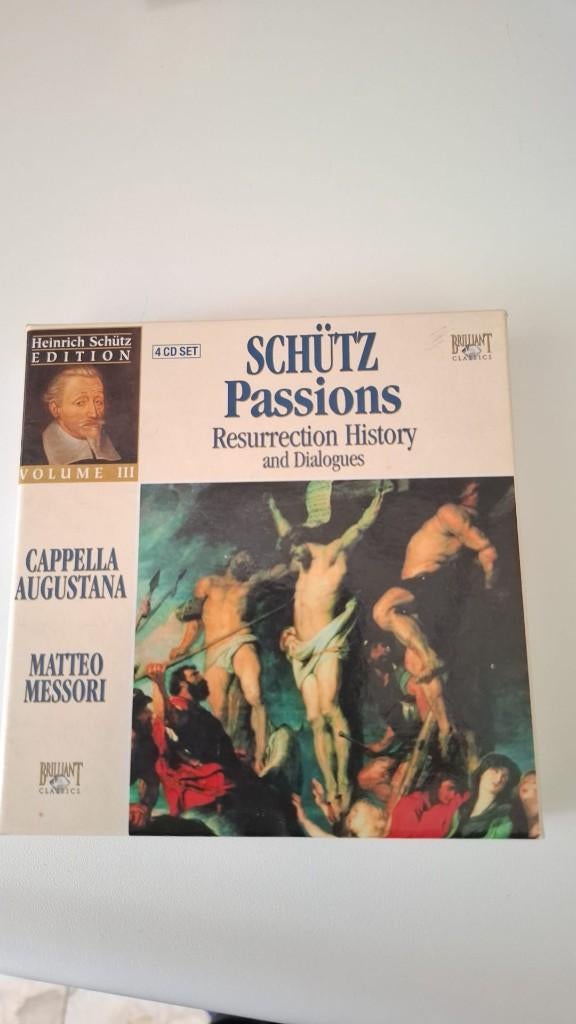 Schütz Vol Iii, Passion Music  CD ALBUM van H Schütz zgan, Ophalen of Verzenden, Barok, Zo goed als nieuw