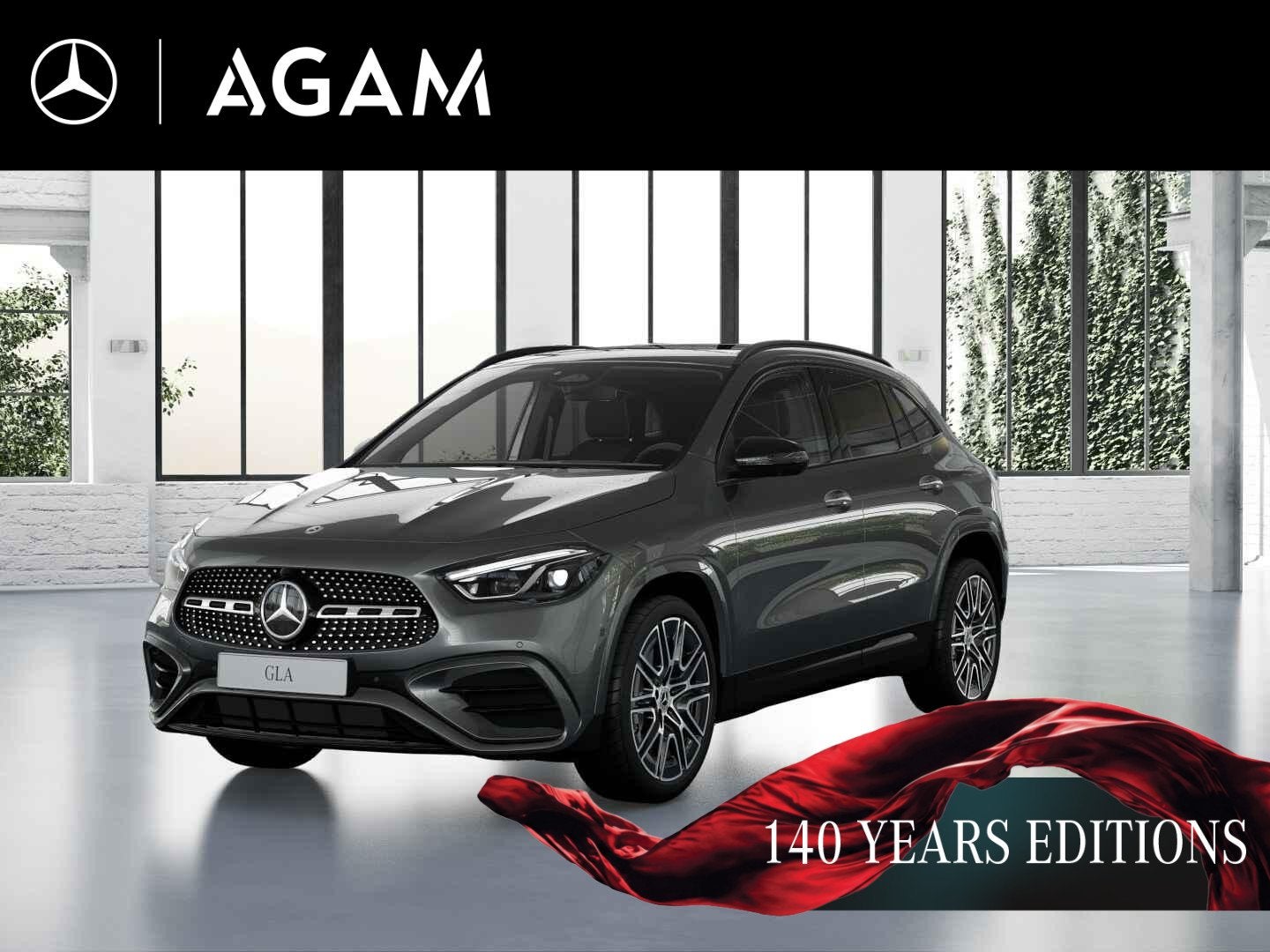 Mercedes-Benz GLA 250 e 140 Years Edition, 1800 kg, 4 cilinders, 16 kWh, 163 pk