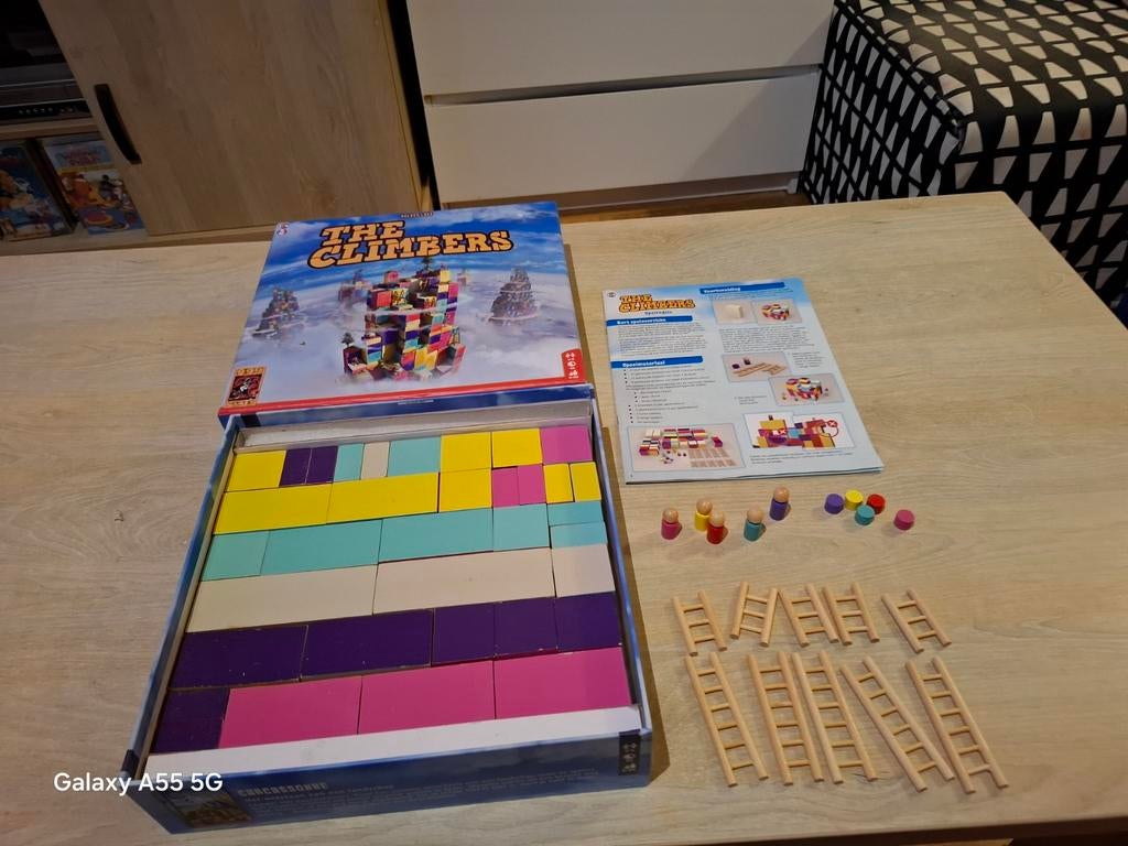 The Climbers bordspel - Zo goed als nieuw, Hobby en Vrije tijd, Gezelschapsspellen | Bordspellen, Info@capcom.com, Ophalen of Verzenden