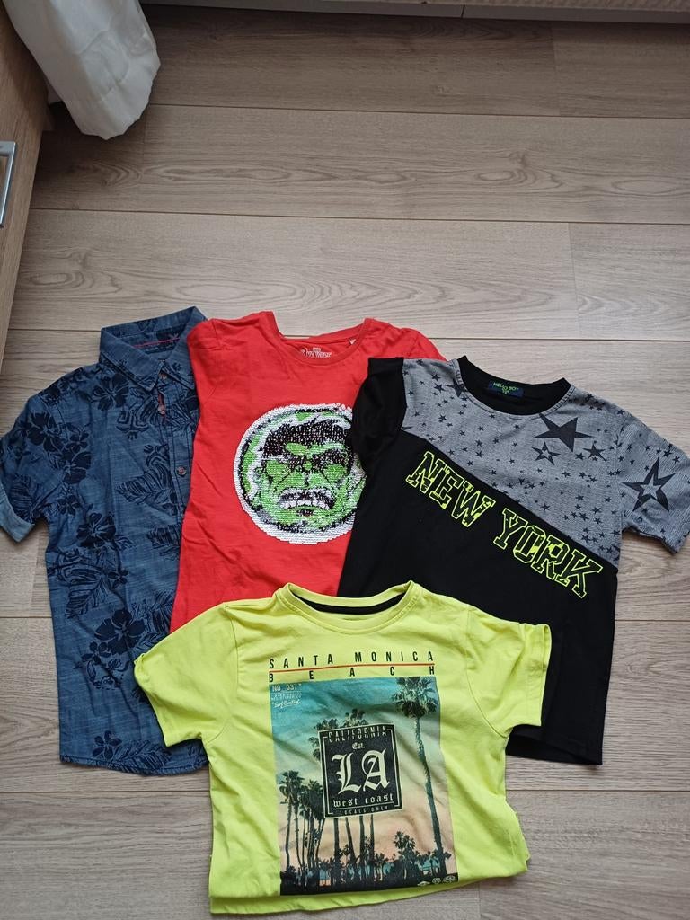 Kledingpakket jongens maat 128, Kinderen en Baby's, Ophalen of Verzenden, Gebruikt, Jongen