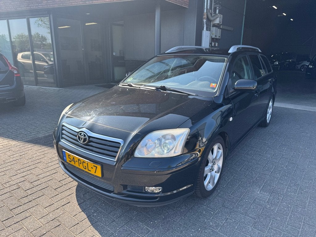 Toyota Avensis Wagon 2.0 VVTi Executive LEDER XENON CLIMA TR, Auto's, Toyota, Voorwielaandrijving, 4 cilinders, Zwart, Leder
