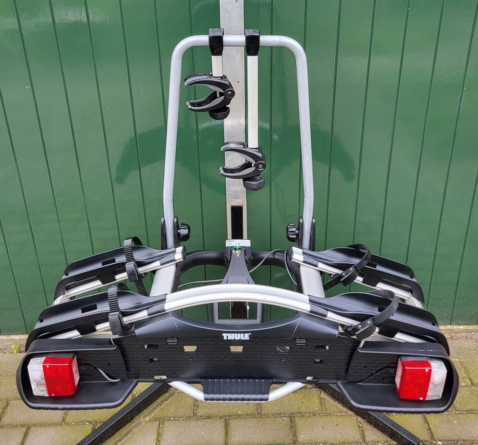 Thule Euroway 921 Fietsendrager – Lichtgewicht – kantelbaar, Ophalen, Zo goed als nieuw, Brede banden, 2 fietsen