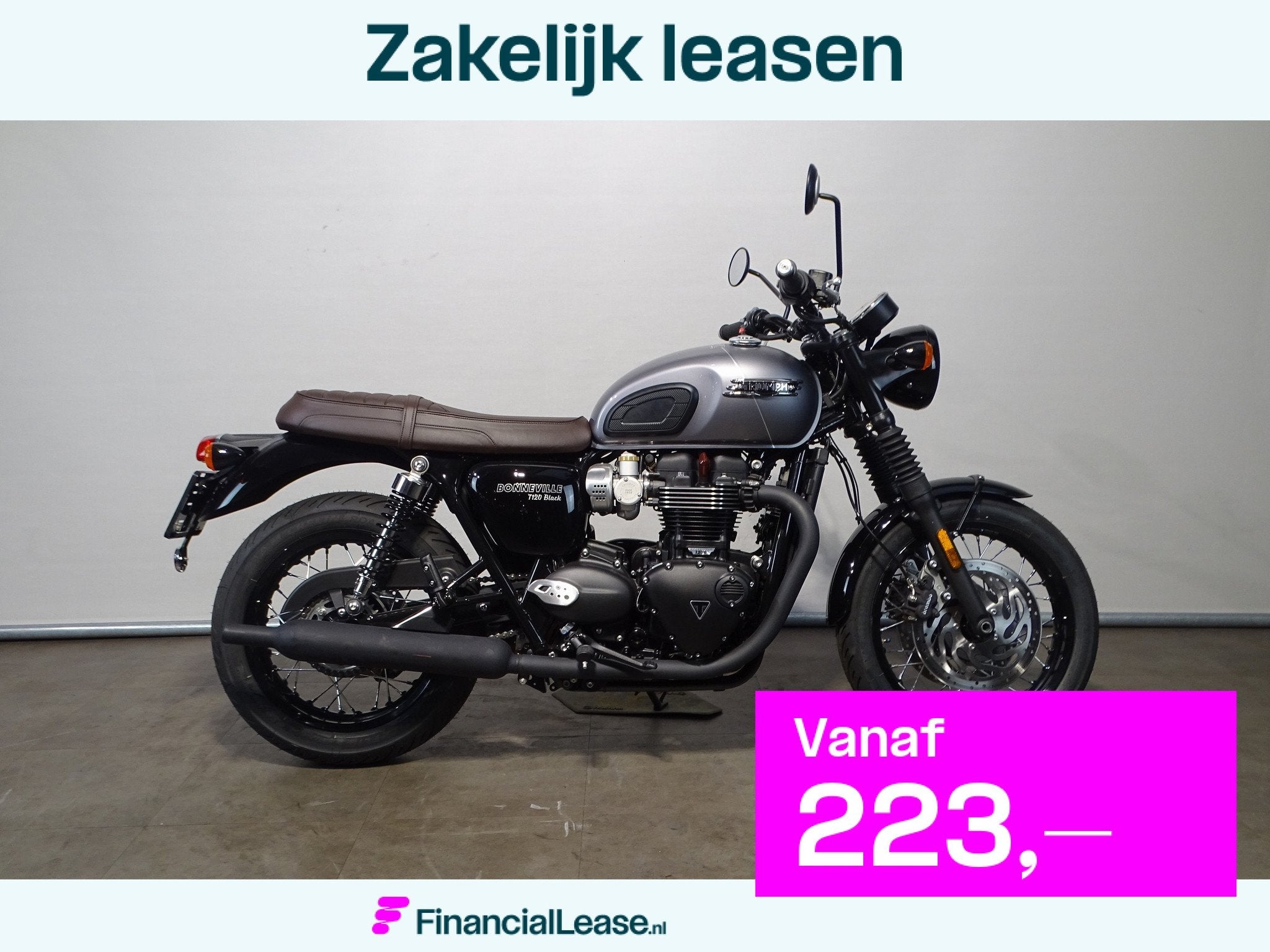 Triumph Bonneville T 120 BLACK, Nieuw, Bedrijf, Meer dan 35 kW, Overig