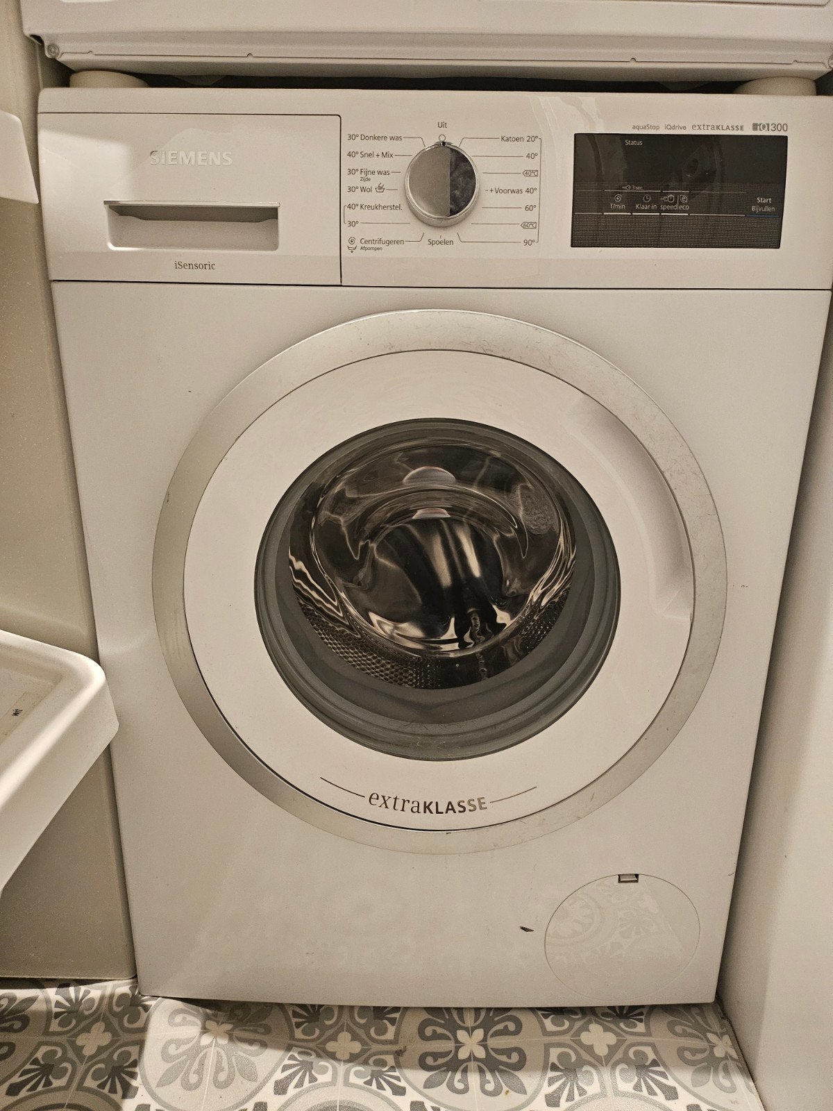 Siemens iSensoric Wasmachine - Extraklasse, Ophalen, Gebruikt, 85 tot 90 cm, 1200 tot 1600 toeren