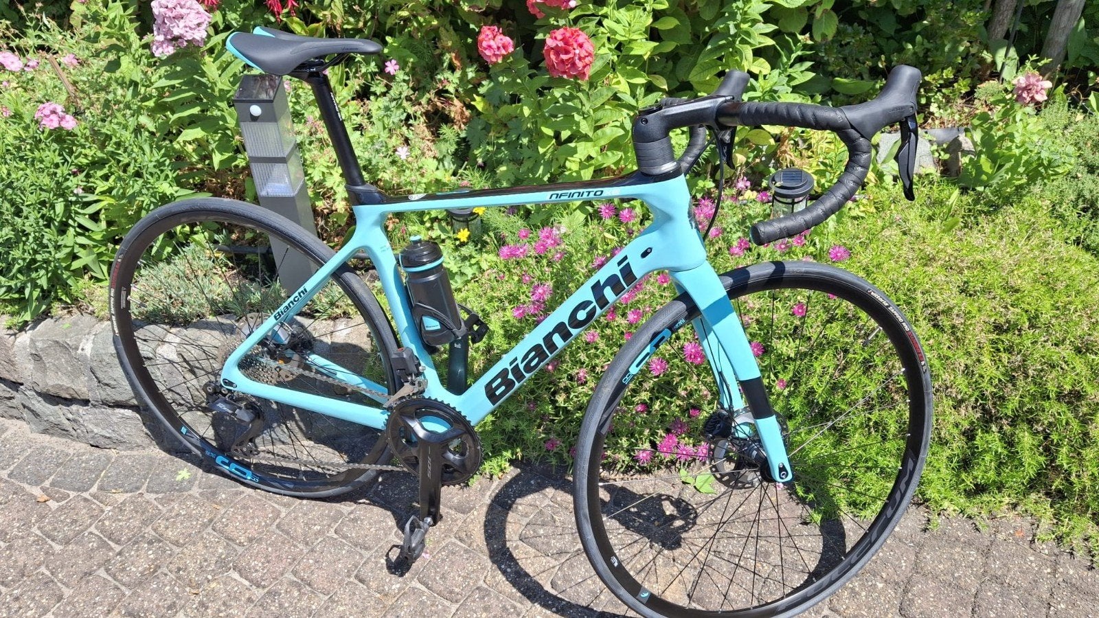 Racefiets, Carbon, Zo goed als nieuw, Meer dan 20 versnellingen, Schijfrem