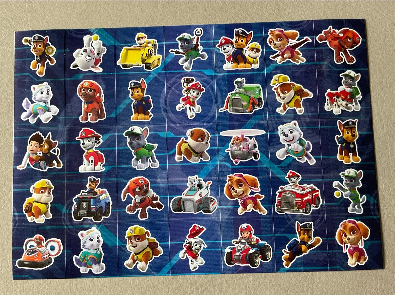 Paw Patrol Stickervel - Serie 441, Kinderen en Baby's, Speelgoed | Educatief en Creatief, Ophalen of Verzenden, Nieuw