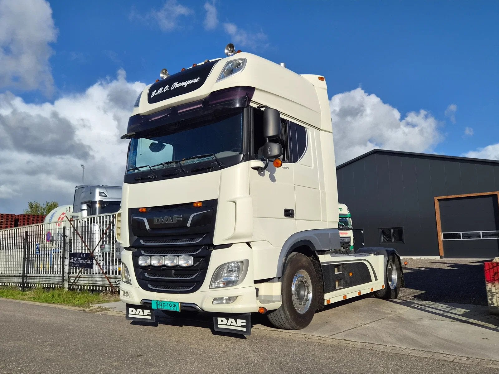 DAF XF 480 106 480 Retarder Pto voorbereid (bj 2019), Achterwielaandrijving, Euro 6, Geel, Bedrijf