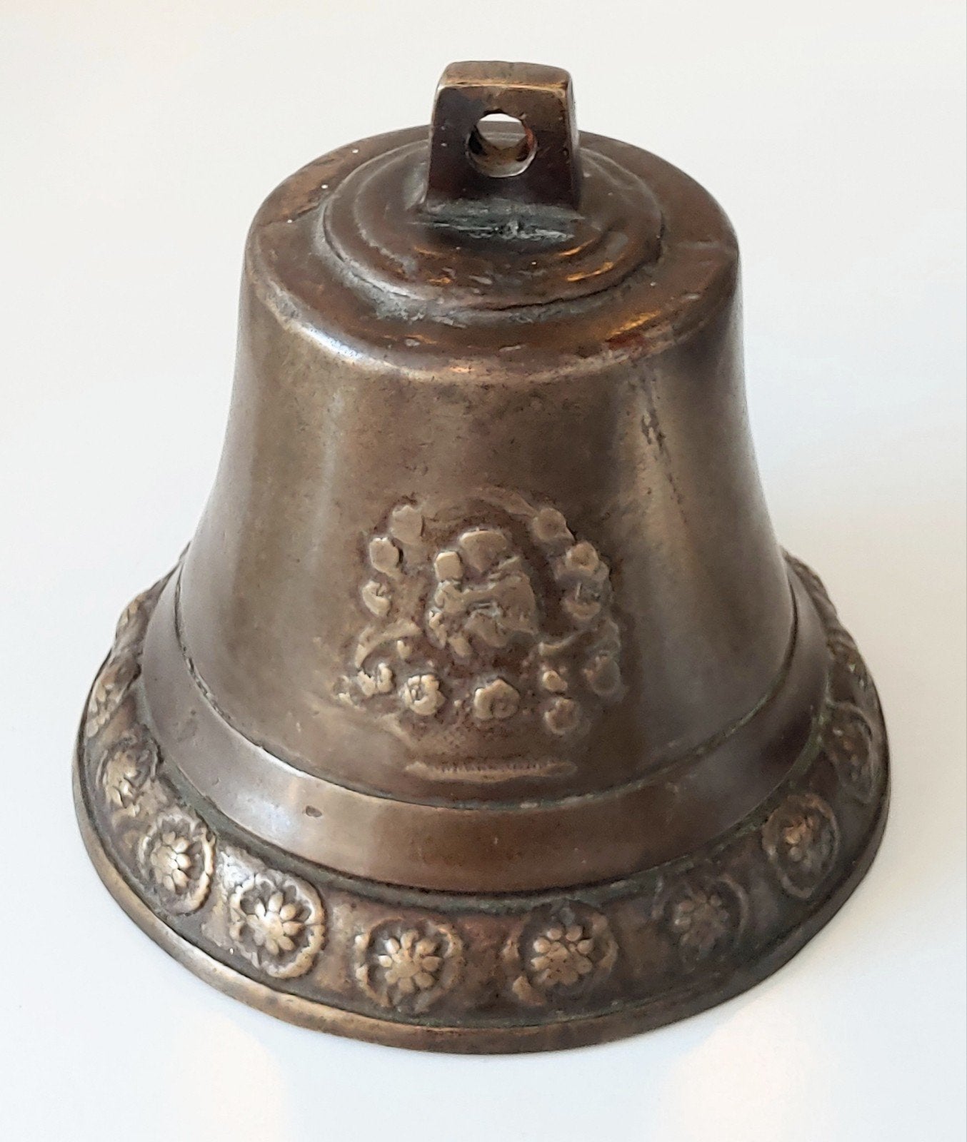 Antieke bronzen bel uit schip, school of kerk?, Antiek en Kunst, Verzenden