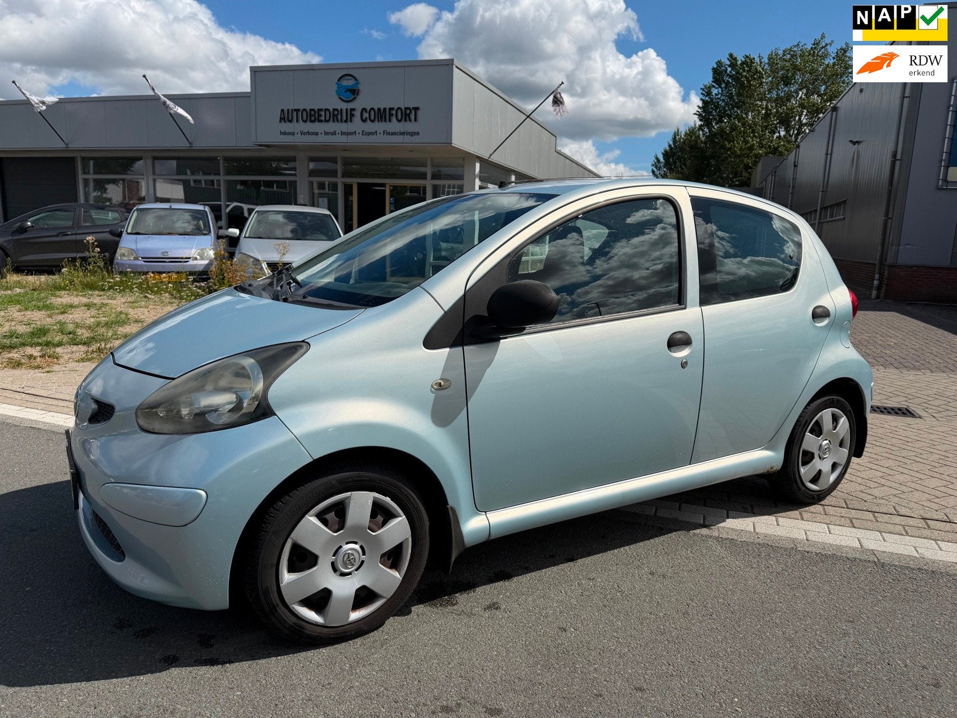 Toyota Aygo 1.0-12V, Voorwielaandrijving, Stof, Gebruikt, Zwart