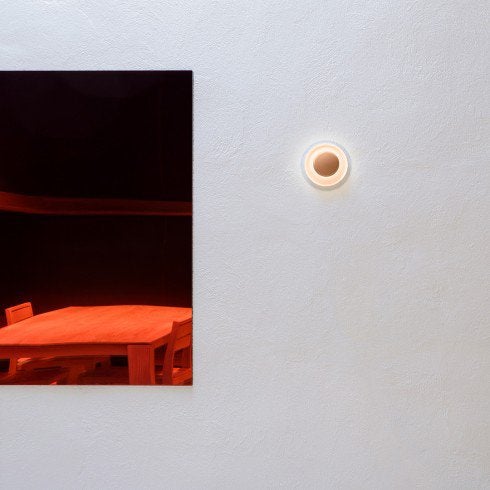 Vibia Top Plafondlamp - Roze, 2700K, On/Off, Huis en Inrichting, Zo goed als nieuw, Vibia, Vibiahof 1, Info@vibia.nl