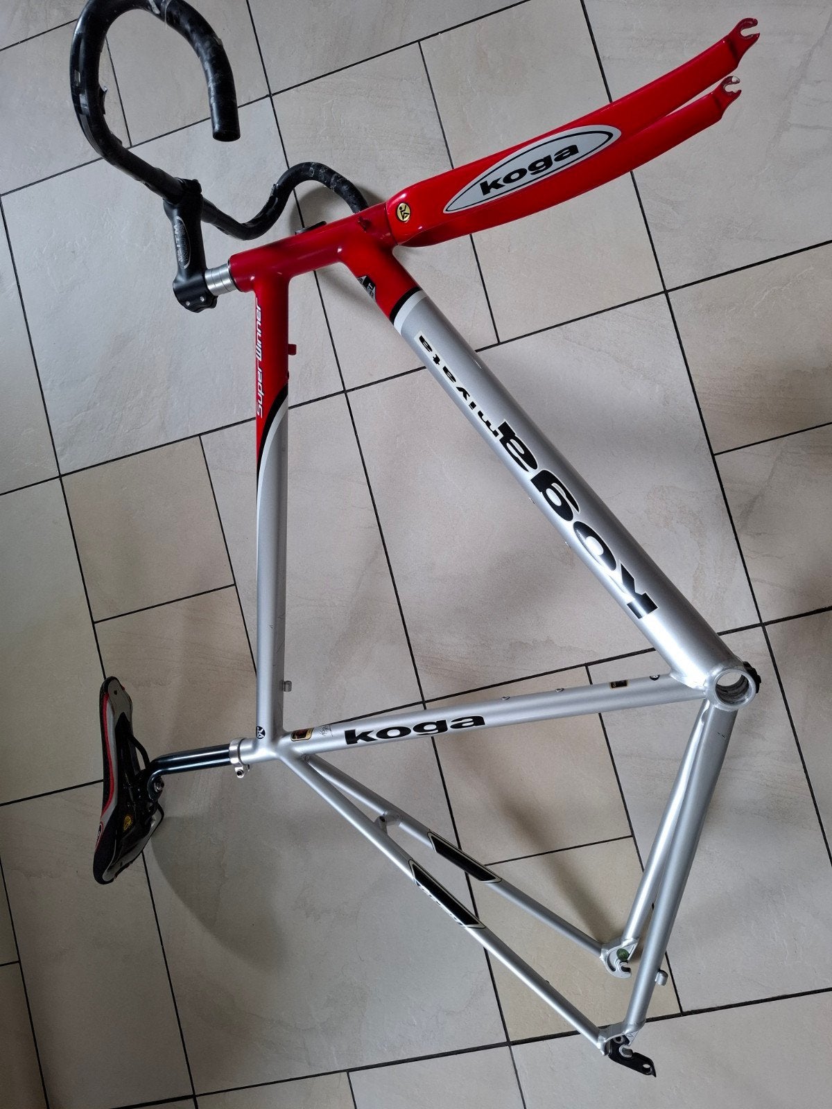 Koga Miyata Superwinner racefiets frame - maat 60 cm, Frame, Gebruikt, Staal, Ophalen of Verzenden