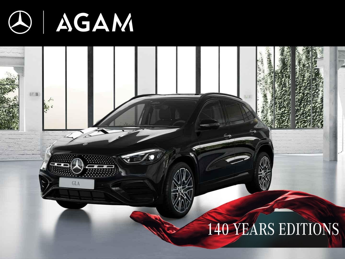 Mercedes-Benz GLA 250 e 140 Years Edition, 1800 kg, 4 cilinders, 16 kWh, Plug-in hybride