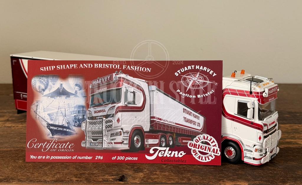 WSI - Scania Next Gen Stuart Harvey, Ophalen of Verzenden, Zo goed als nieuw, Bus of Vrachtwagen, Overige merken
