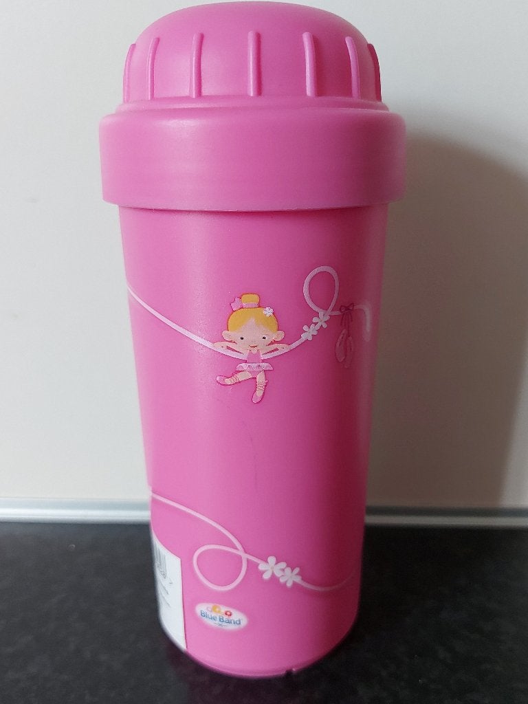 Drinkbeker met deksel Roze, Ophalen, Nieuw