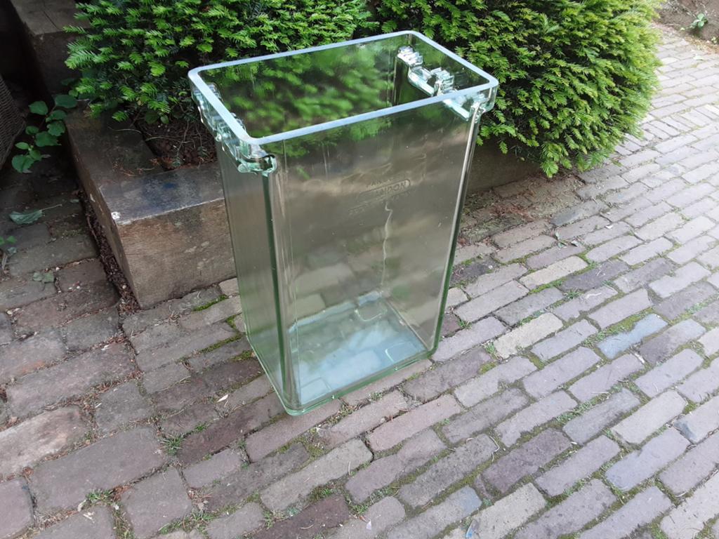 Aqua bak, laboratorium glaswerk, Antiek en Kunst, Ophalen