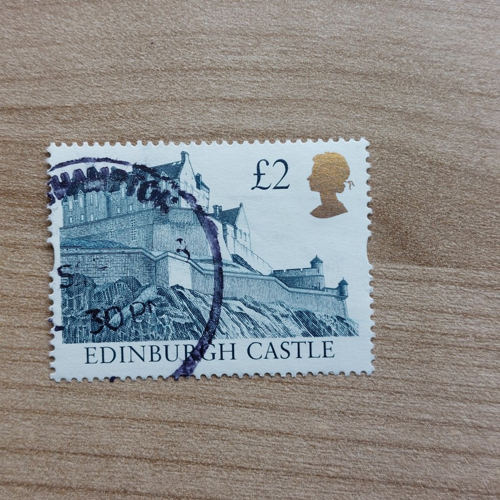 Engeland 1992  Kastelen Mi 1398 type III, Ophalen of Verzenden, Gestempeld