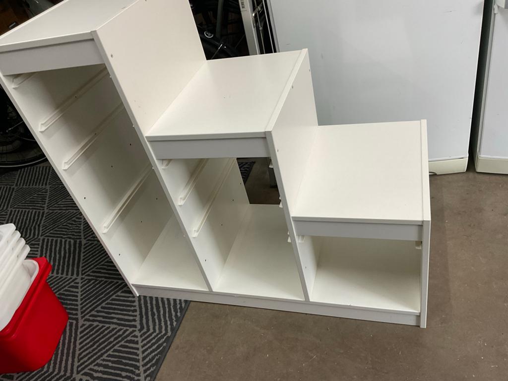 Witte opbergkast Ikea, Huis en Inrichting, Kasten | Overige, Ophalen, Gebruikt