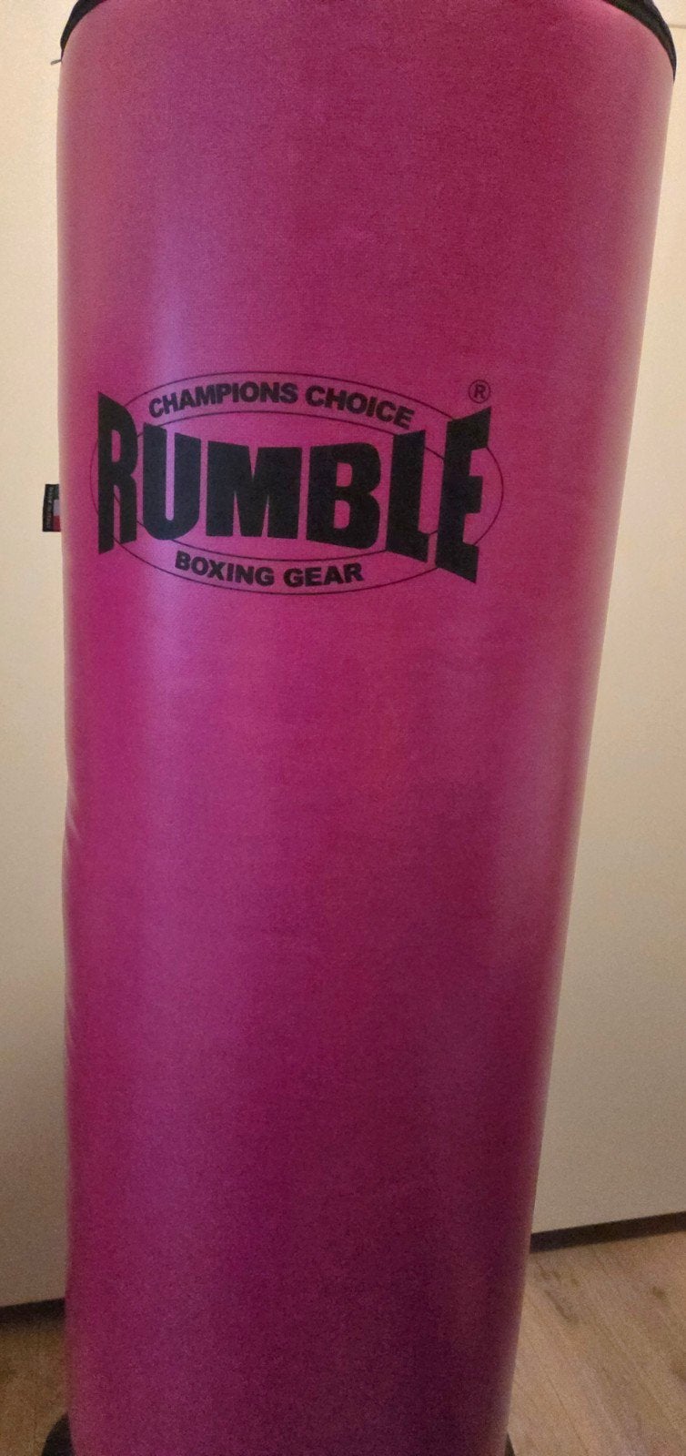 Rumble staande boksbal - roze - Made in Italy, Sport en Fitness, Vechtsporten en Zelfverdediging, Overige, Vechtsportmateriaal