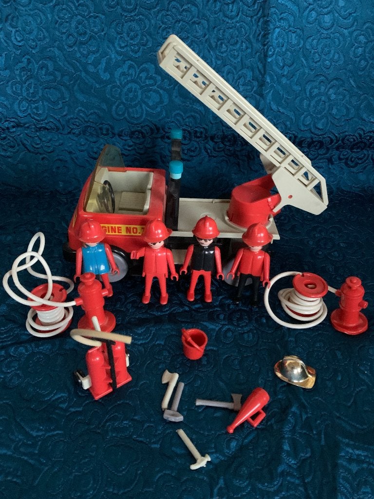 Playmobil Brandweerwagen set (1975), Ophalen of Verzenden, Gebruikt, Losse onderdelen
