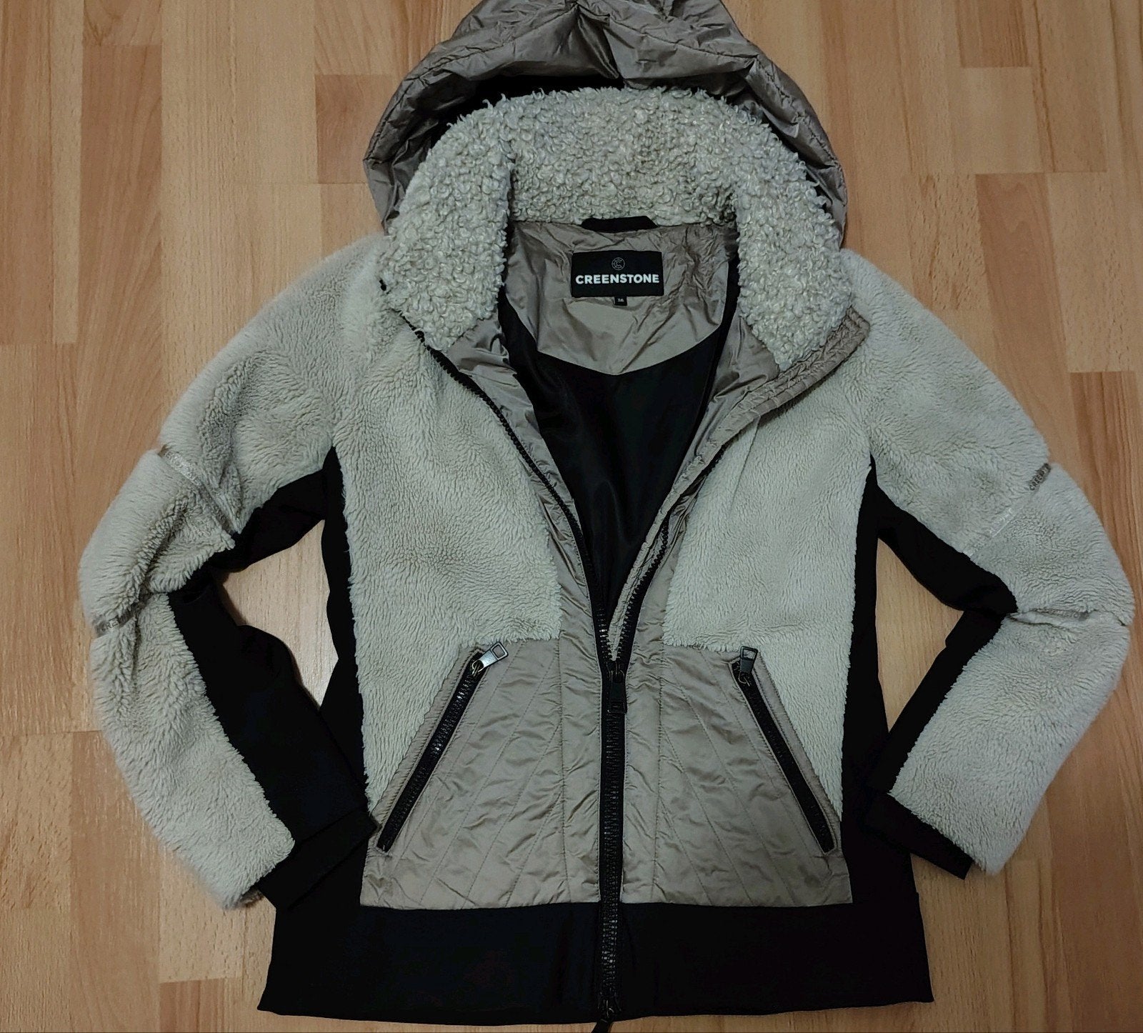 dames jas maat 36, Beige, Creenstone, Ophalen of Verzenden, Zo goed als nieuw