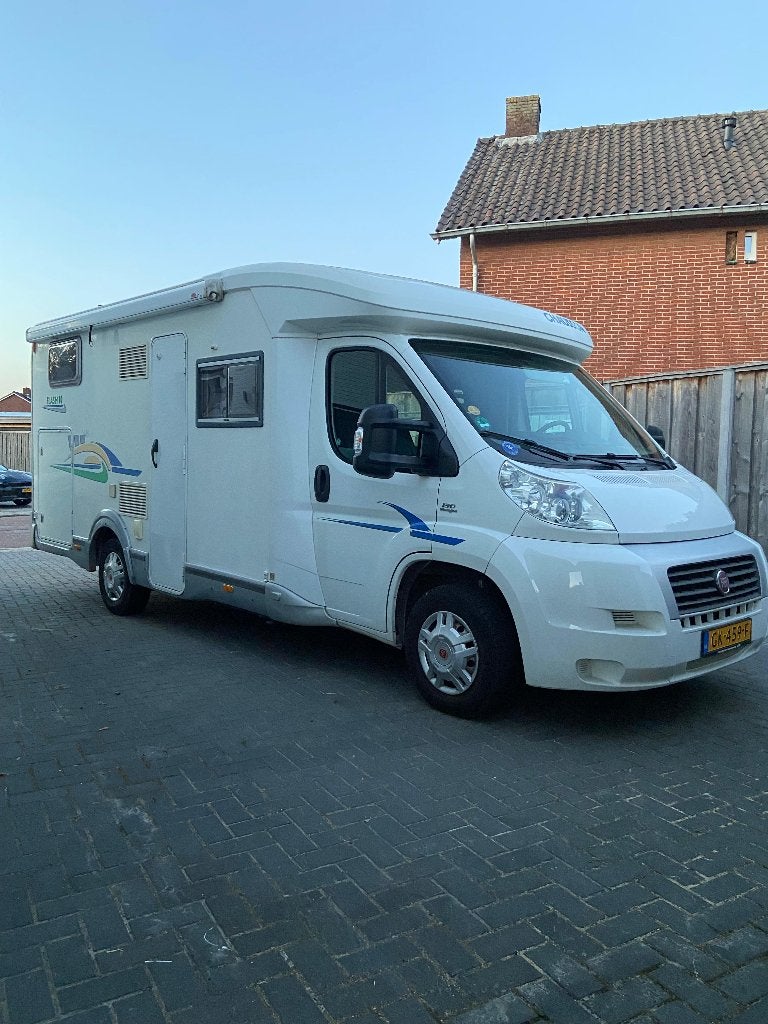 Camper Chausson Flash 10, Caravans en Kamperen, Fiat, 6 tot 7 meter, Chausson, Startonderbreker
