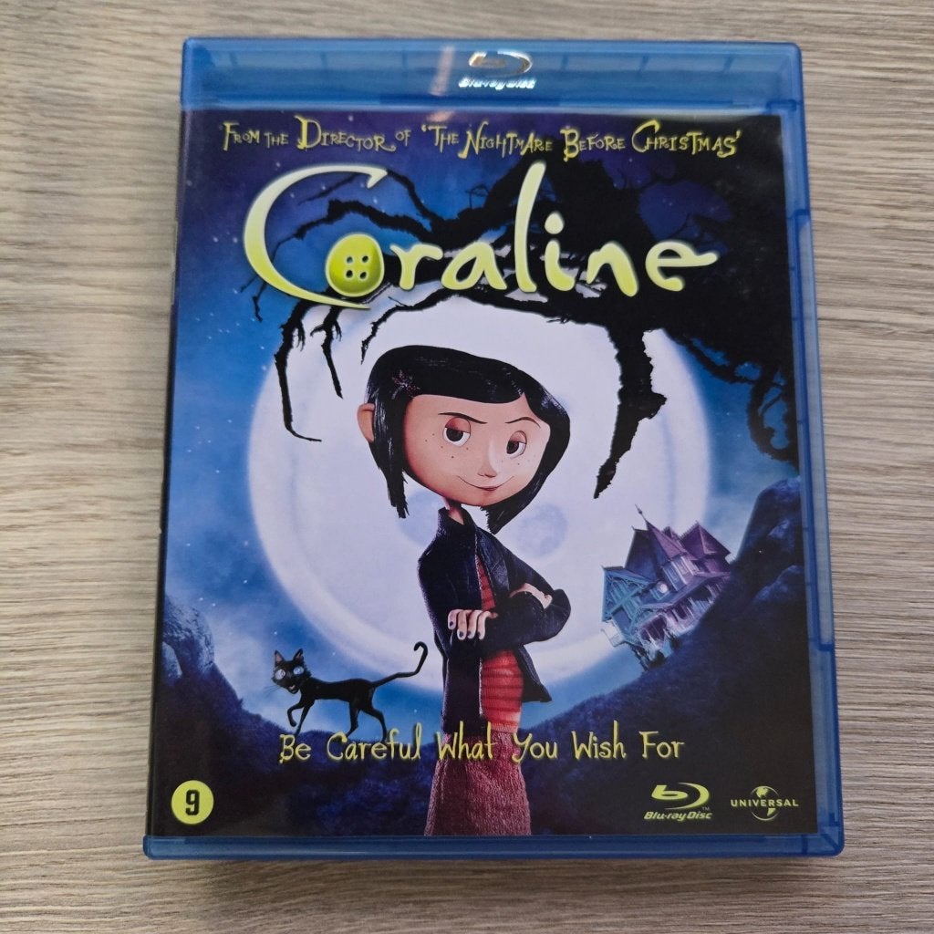 Coraline (Blu-ray) 4 HALEN = 3 BETALEN, -, -, Actie, Ophalen of Verzenden