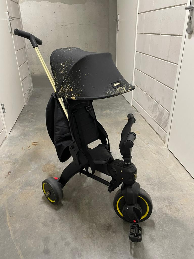 Doona liki trike - Limited edition gold, Ophalen of Verzenden, Zo goed als nieuw, Loopfiets