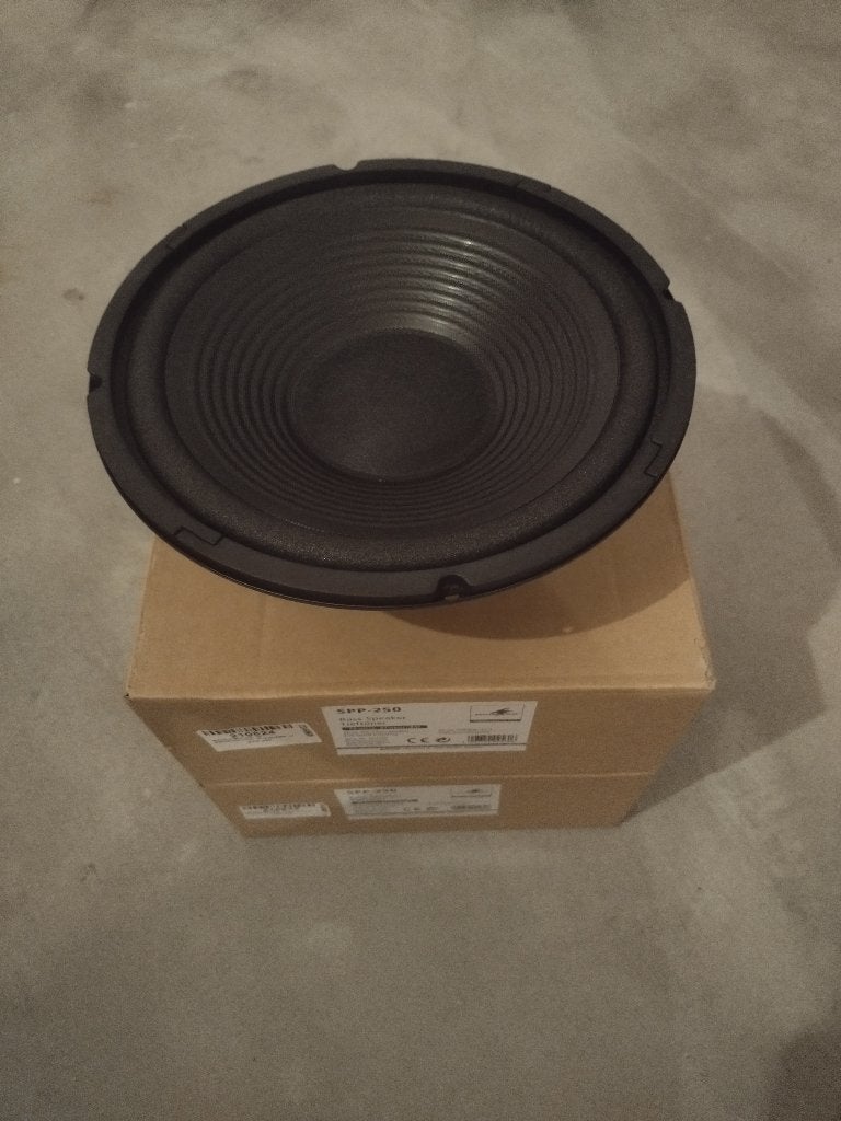 basluidspreker, woofer, boomer, tieftöner, 2x monacor spp250, Audio, Tv en Foto, Overige merken, Overige typen, Nieuw, Ophalen of Verzenden