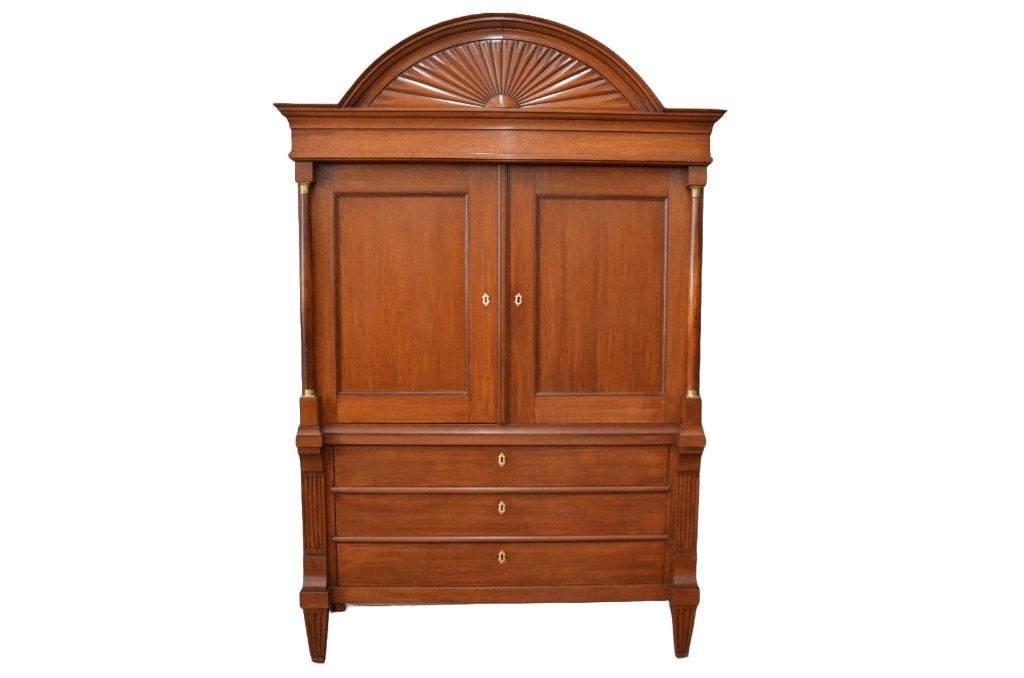 Klein Drents kabinet 226 cm hoog, Ophalen of Verzenden